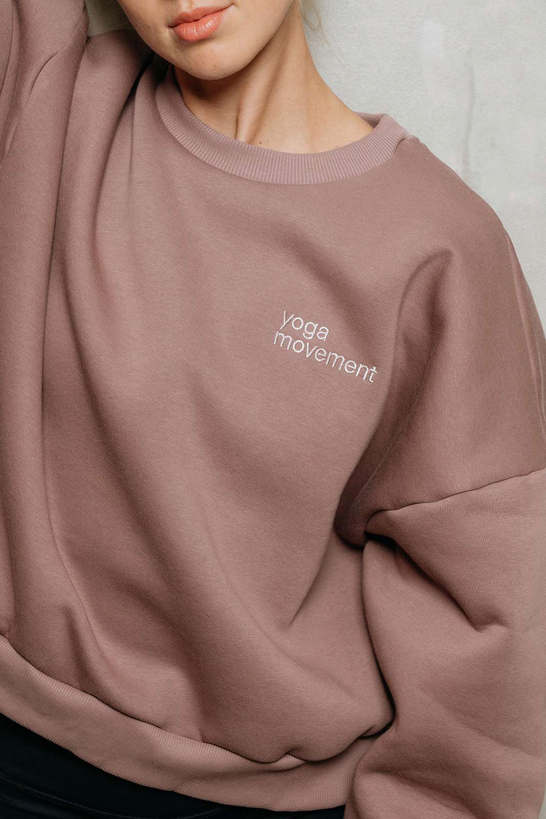OG Yoga Movement cotton crewneck