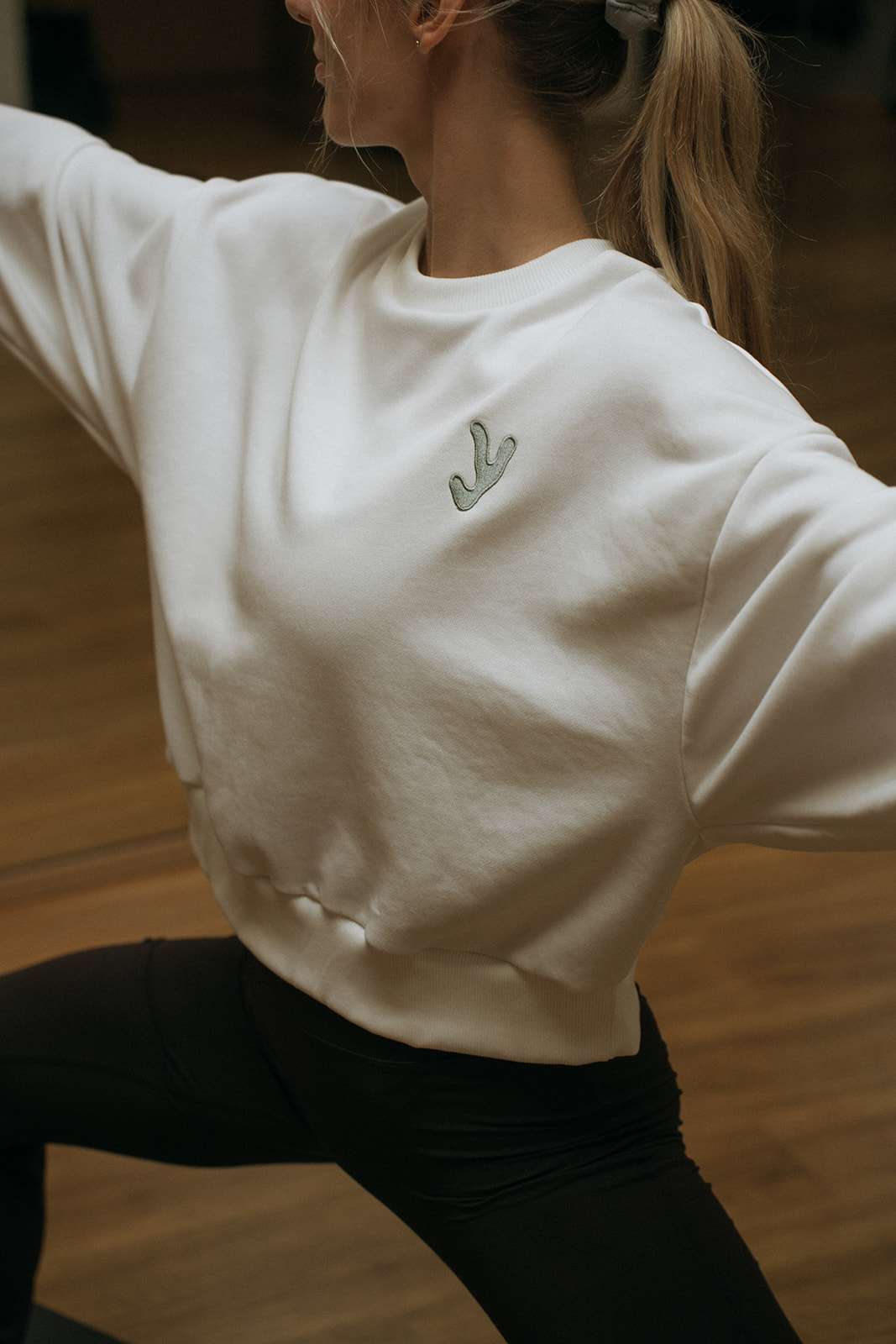 OG Yoga Movement bavlněný crewneck